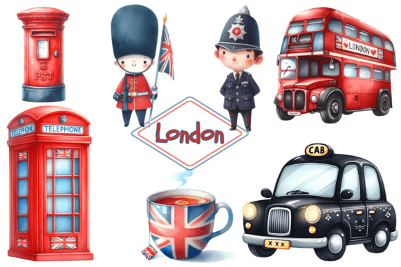 Celebrate the Capital: London Clip Art for Creative Projects