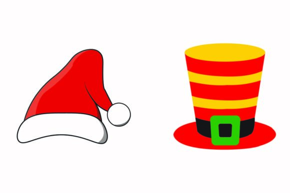 Christmas Hat Funny Design Illustrations: Your Festive Toolkit