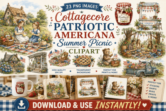 Embracing Nostalgia: The Allure of Cottagecore Patriotic Americana Summer