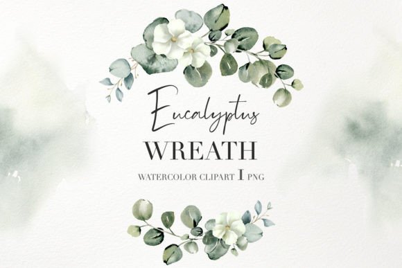 The Timeless Appeal of a Watercolor Eucalyptus Wreath PNG