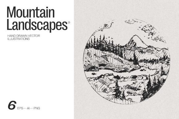 Why Mountain Illustrations Elevate Modern Design
